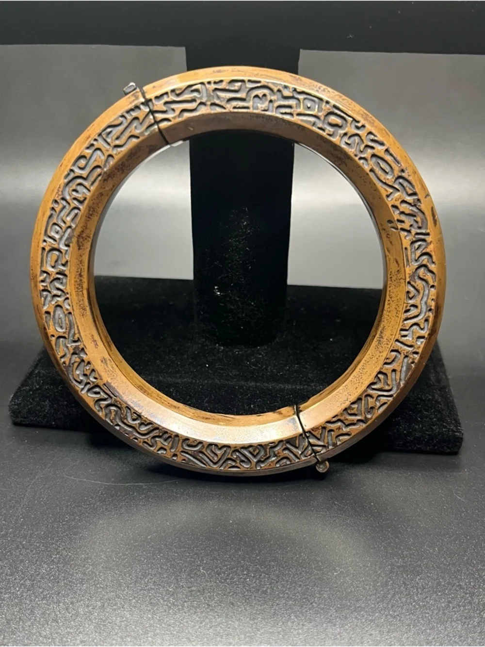 Marvel Shang-Chi glow bracelet bangle blue etched Ten Rings cosplay collectors